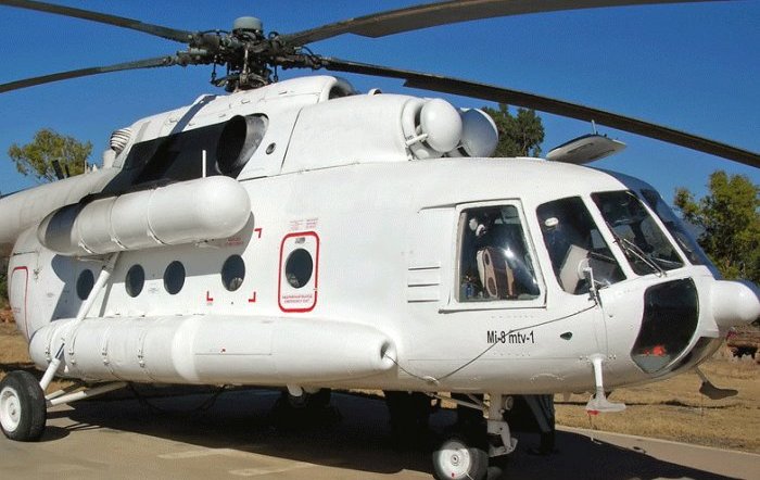 Современный салон вертолёта